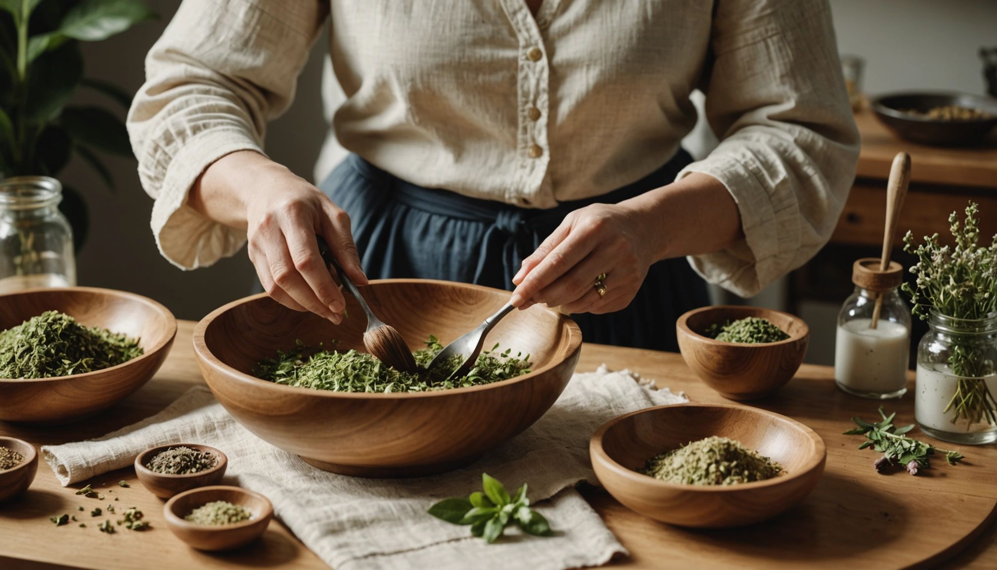 Secrets de beauté : l'art des cosmétiques naturels faits main