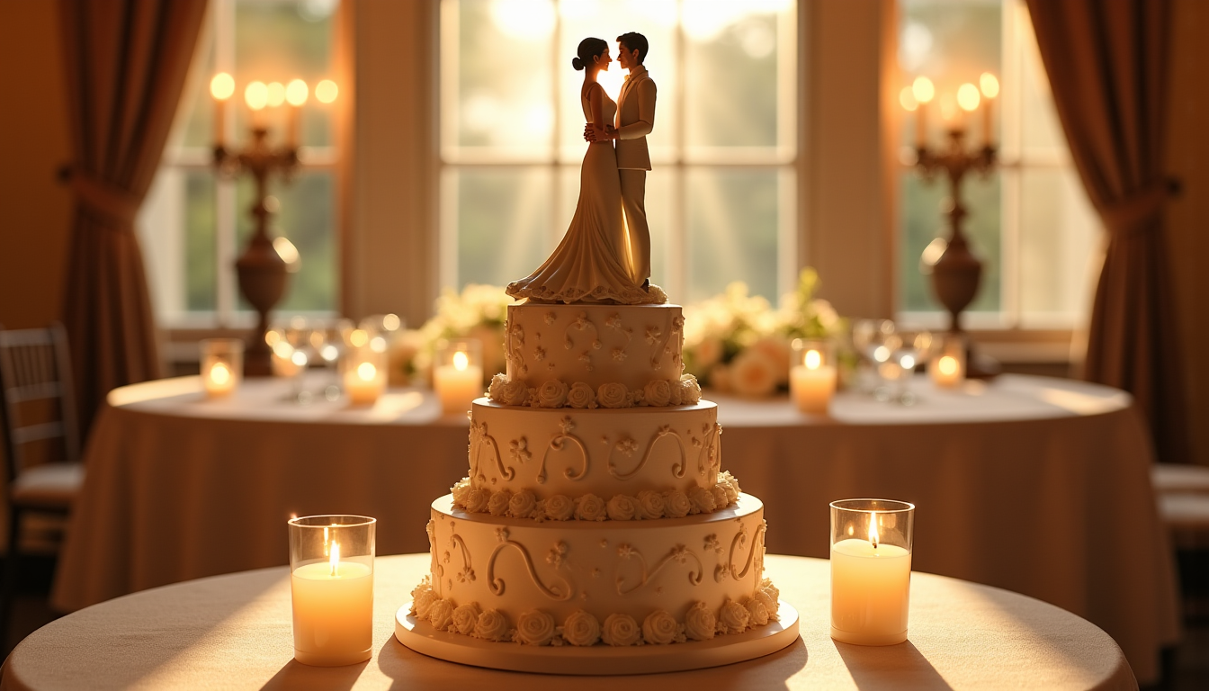 Comment choisir le cake topper parfait pour votre gâteau de mariage ?