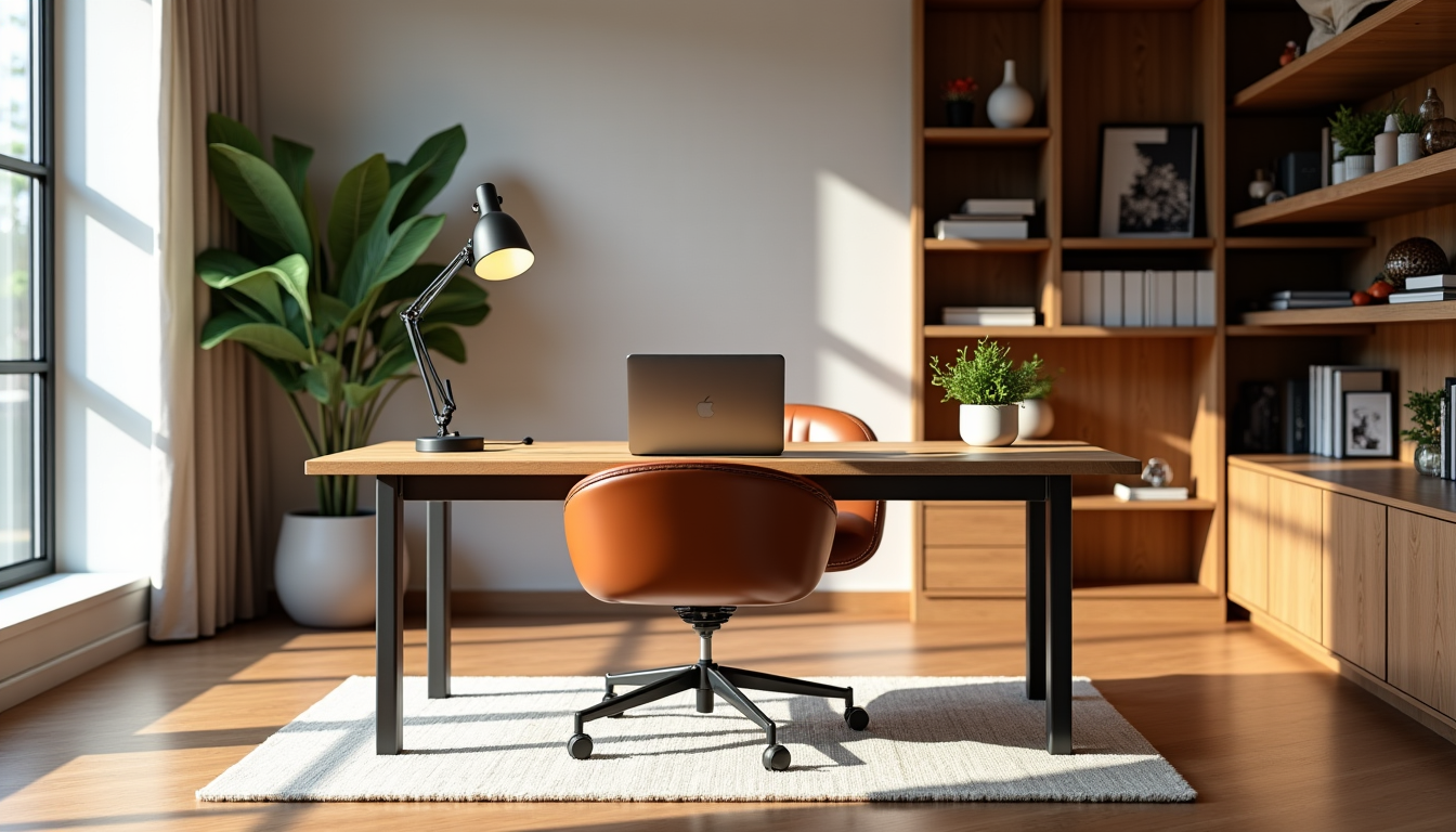 Comment aménager un coin bureau dans son salon sans sacrifier le style