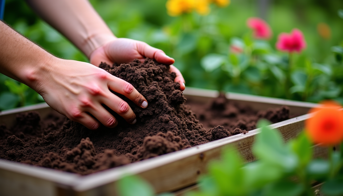 Comment fabriquer un compost adapté à son jardin